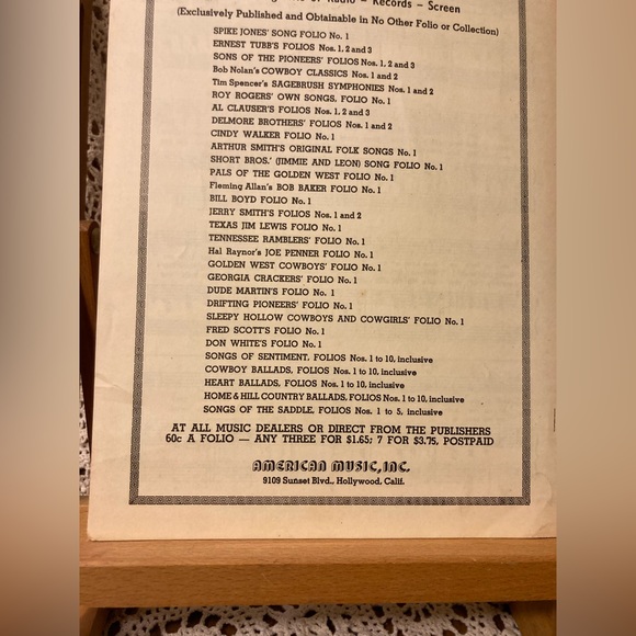 Tear Stains on Your Letter - Jimmy Walker, Hank Penny - Sheet Music, Lyrics - Picture 11 of 11